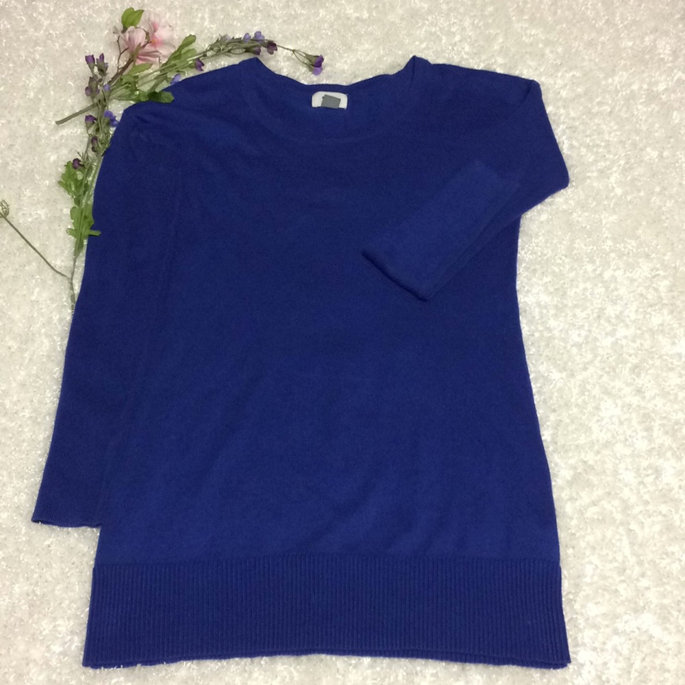 NWOT OLD NAVY BLUE TUNIC SWEATER NAVY BLUE SP